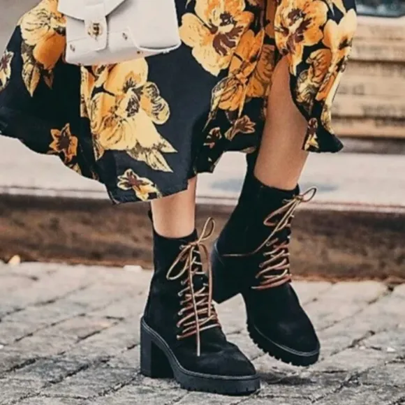 Free People ×  Dylan Lace up Boot