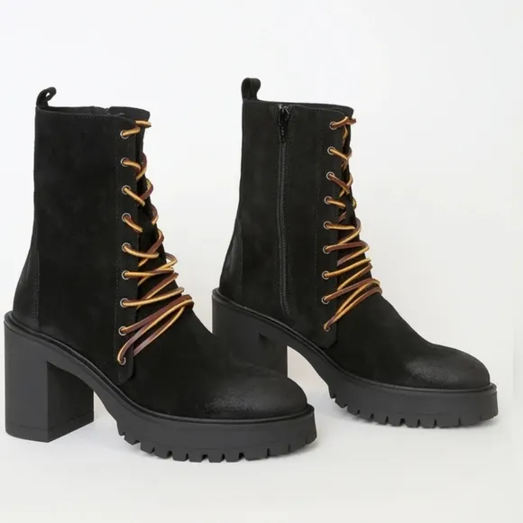 Free People ×  Dylan Lace up Boot