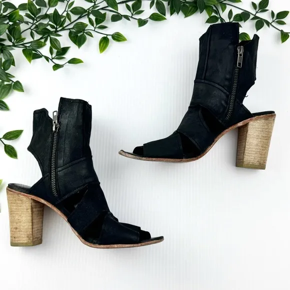Free People Effie Block Heel Size 8.5