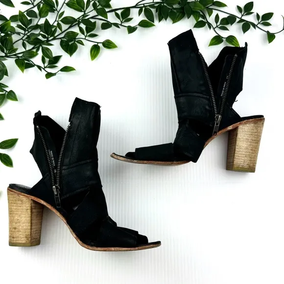 Free People Effie Block Heel Size 8.5
