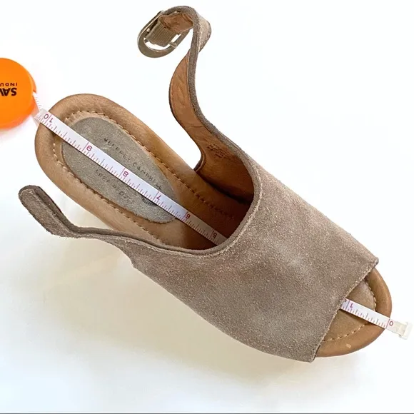 Free People Jeffrey Campbell sweet Jane taupe tan suede wood platform clog heels