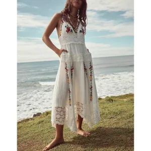FREE PEOPLE Keila Midi Dress / Ivory