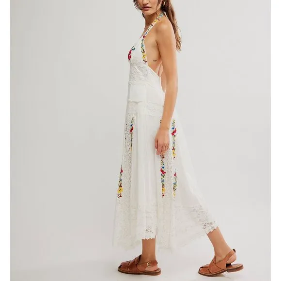FREE PEOPLE Keila Midi Dress / Ivory