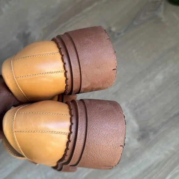 Free People Lyra Lug Sole Loafer Saffron