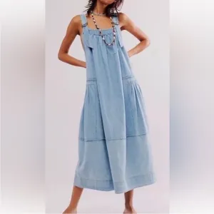 Free people Machu Barrel Midi Dress