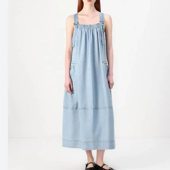 Free people Machu Barrel Midi Dress
