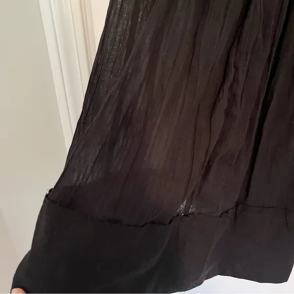 Free People Milan Midi Dress in Black