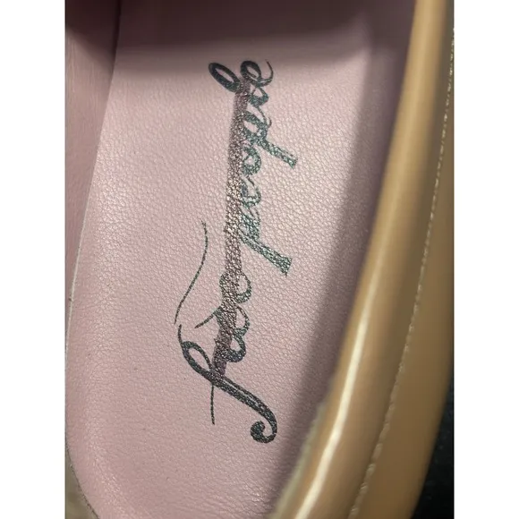 Free People New Liv Leather Penny Loafers Camel Size EU37/US7