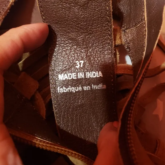Free People Sandals Sun Seeker Tall Sandal Honey Whiskey 7