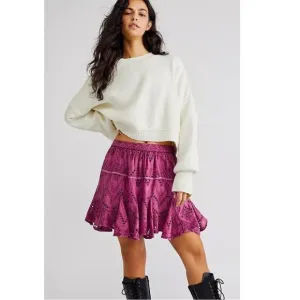 Free People Serenity Mini Skort Size S