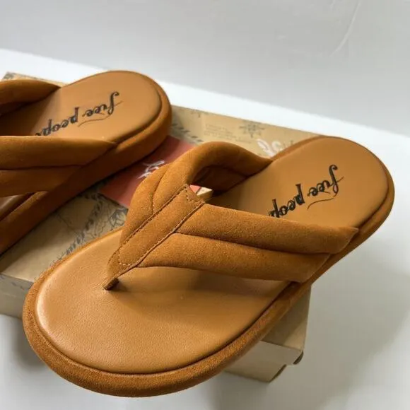 Free People Wonderland Thong Sandals Sz 36.5
