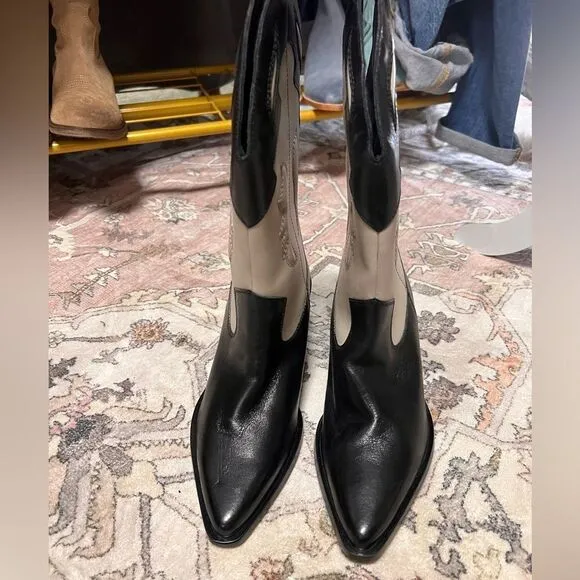 Free People Twin Flames Western Boots