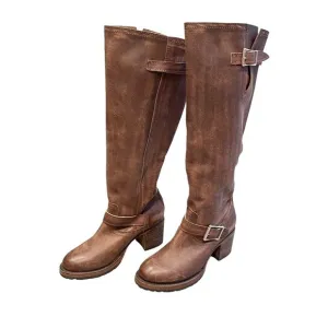 Freebird Cody Brown Distressed Leather Boots