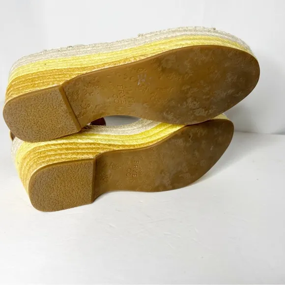 Frye Amber Espadrille Sandals Size 10