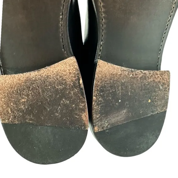 Frye Jayden Navajo Black Leather and Mixed Media &amp; Studs Mid Calf Height Boots