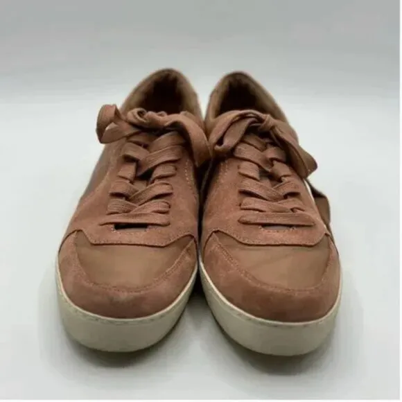 FRYE Webster Western Rose Low Artisan Leather/Suede Sneakers Size 9
