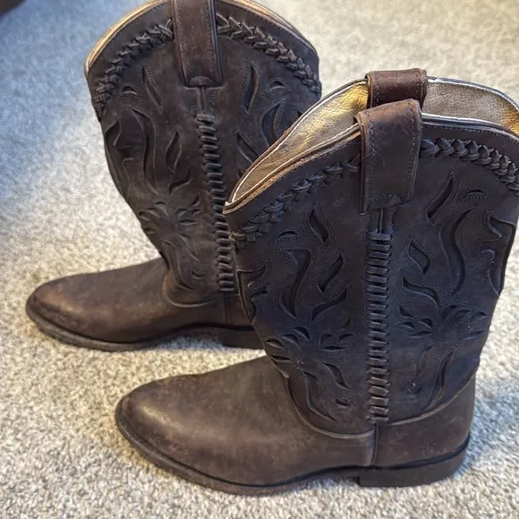 Frye Western boots (Wyatt Overlay)