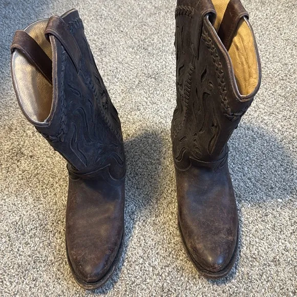 Frye Western boots (Wyatt Overlay)