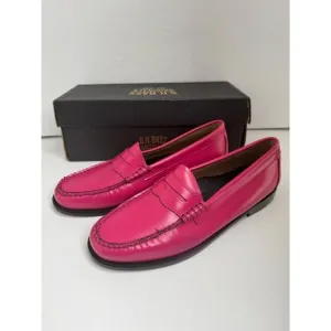 G. H. Bass Whitney Candy Weejuns Leather Penny Loafer Size 9.5 NEW Magenta