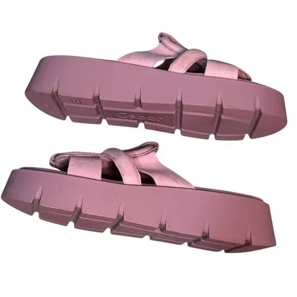 GABOR PLATFORM SANDALS SIZE 9 LIKE NEW