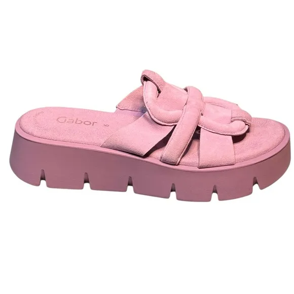 GABOR PLATFORM SANDALS SIZE 9 LIKE NEW