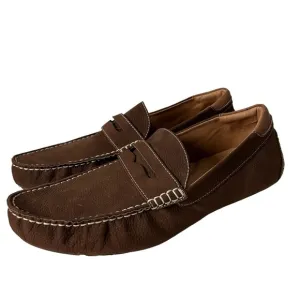 Gentle Souls By Kenneth Cole Nyle Penny Driver Loafers Brown Size 12