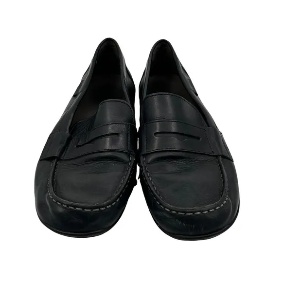GEOX Blue Penny Loafers Size 39 Women's
