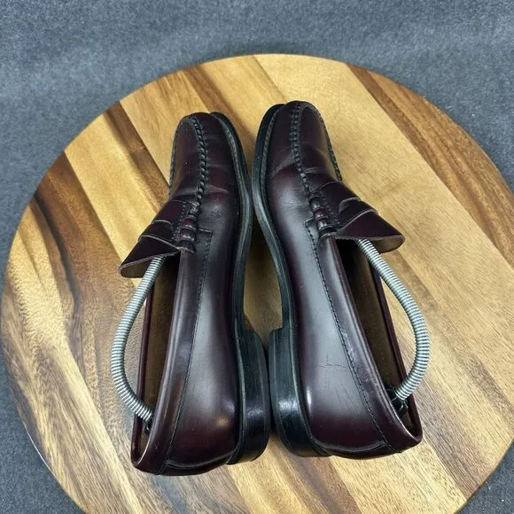 G.H. Bass &amp; Co. Weejuns Walter Penny Loafers Men's 7D Burgundy Leather