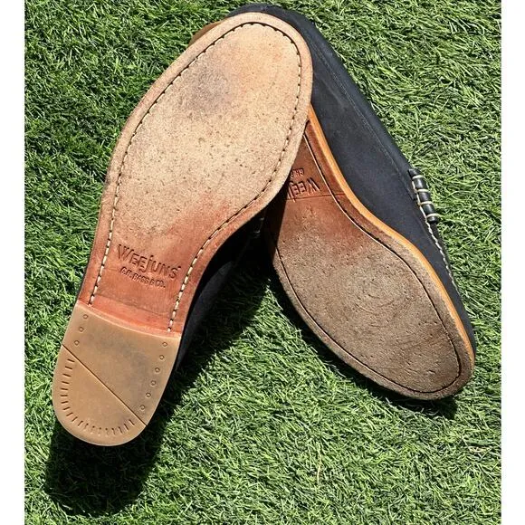 G.H. Bass &amp; Co. Weejuns Wayne Men’s Suede slip on Penny Loafers size 8.5