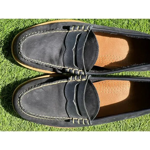 G.H. Bass &amp; Co. Weejuns Wayne Men’s Suede slip on Penny Loafers size 8.5