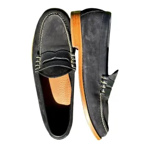 G.H. Bass &amp; Co. Weejuns Wayne Men’s Suede slip on Penny Loafers size 8.5