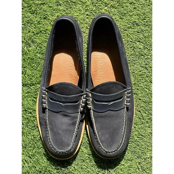G.H. Bass &amp; Co. Weejuns Wayne Men’s Suede slip on Penny Loafers size 8.5