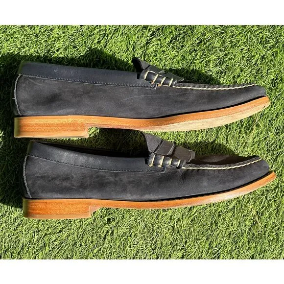 G.H. Bass &amp; Co. Weejuns Wayne Men’s Suede slip on Penny Loafers size 8.5