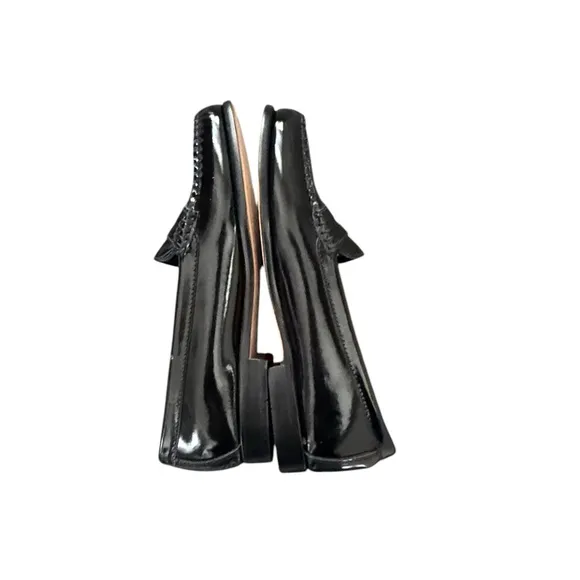 G.H. Bass Weejuns Patent Leather Penny Loafers 4005 001 size 8.5 M
