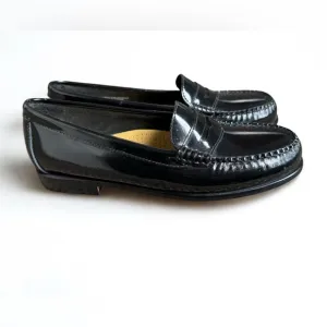 G.H. Bass Weejuns Patent Leather Penny Loafers 4005 001 size 8.5 M