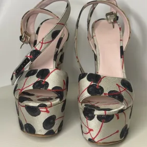 Giamba by Giambattista Valli Studded Caged Heels – EU 37 / US 7 made in Italy