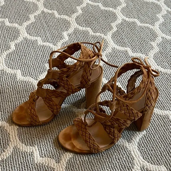 Gianvito Rossi Jimi suede sandals size 37