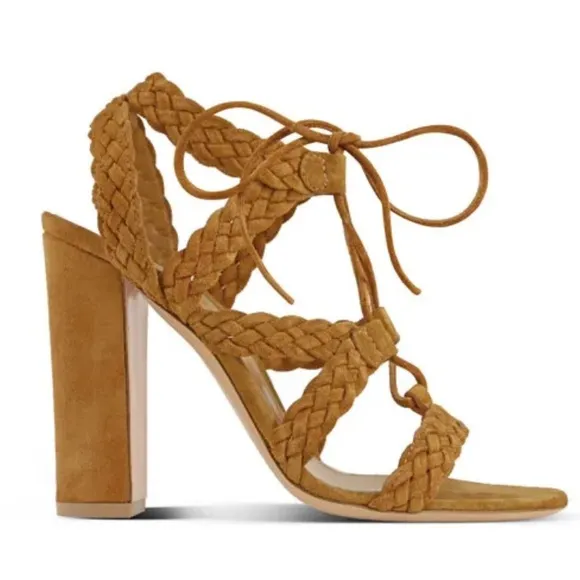 Gianvito Rossi Jimi suede sandals size 37