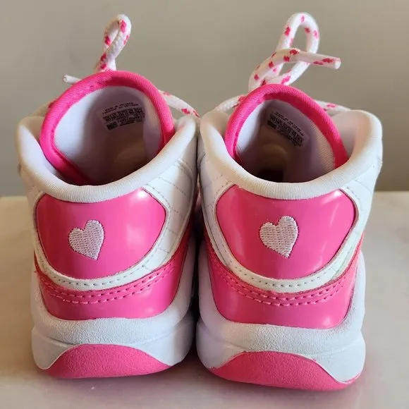 Girls shoes Reebok sneakers 10 white pink