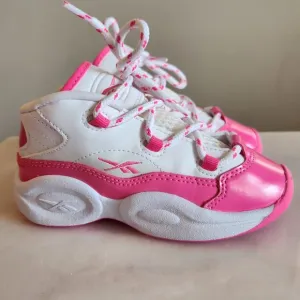 Girls shoes Reebok sneakers 10 white pink