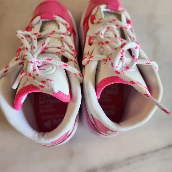 Girls shoes Reebok sneakers 10 white pink