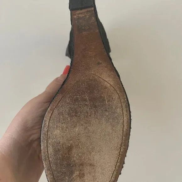 Givenchy Nettunia Star Wedge Heel Espadrilles Size 40 EU (9.5-10 US)