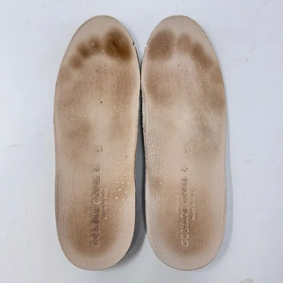 Golden Goose Girls Old School Glitter Dual-Grip Sneakers – Size 31