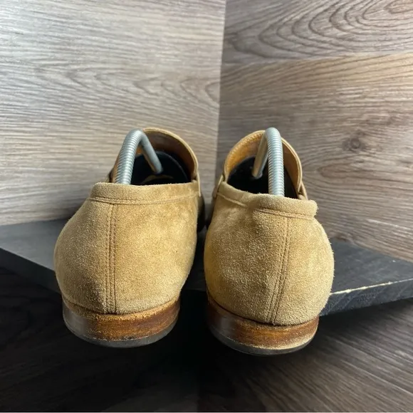 Gravati for Wilkes bashford penny loafers suede tan