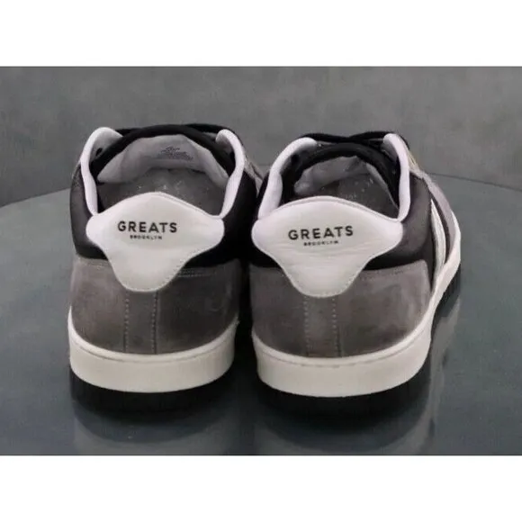Greats Brooklyn The JMZ Court Men's Sneakers Shoes Size 11 Leather Black White