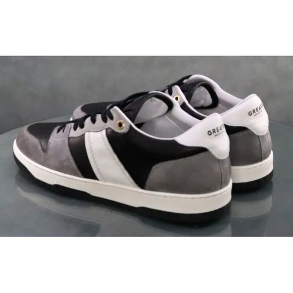 Greats Brooklyn The JMZ Court Men's Sneakers Shoes Size 11 Leather Black White