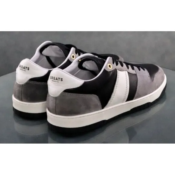 Greats Brooklyn The JMZ Court Men's Sneakers Shoes Size 11 Leather Black White