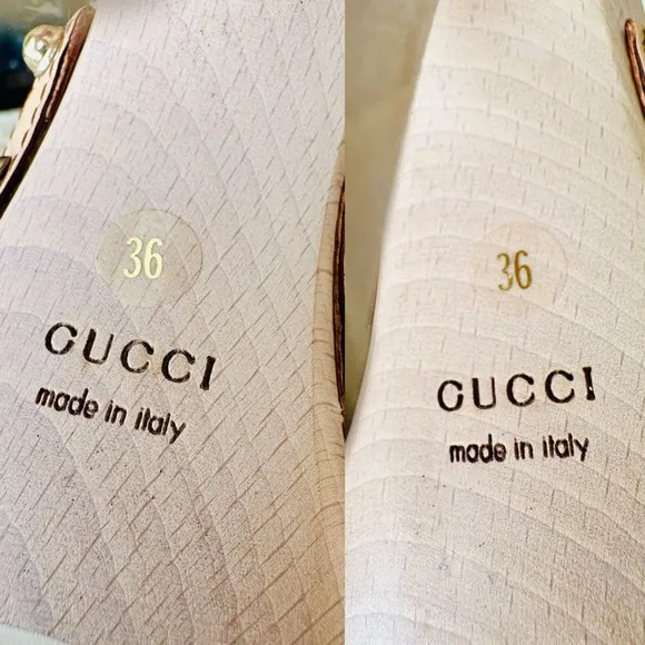 Gucci Floral Print Wooden Heels Sandals