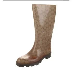 Gucci Rubber Mid-Calf Rain Boots
