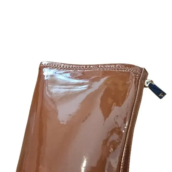 GUESS Abbale Block Heel Mid Calf Boots in Caramel NEW Size 10